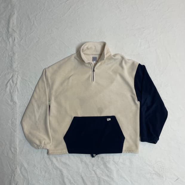 이벳필드 플리스 반집업 