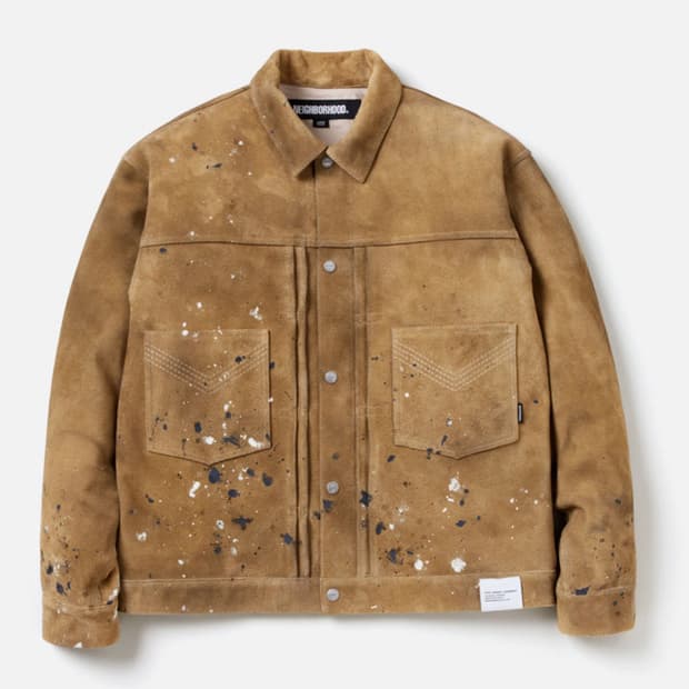 네이버후드 24AW DRIP SUEDE JK (XL)