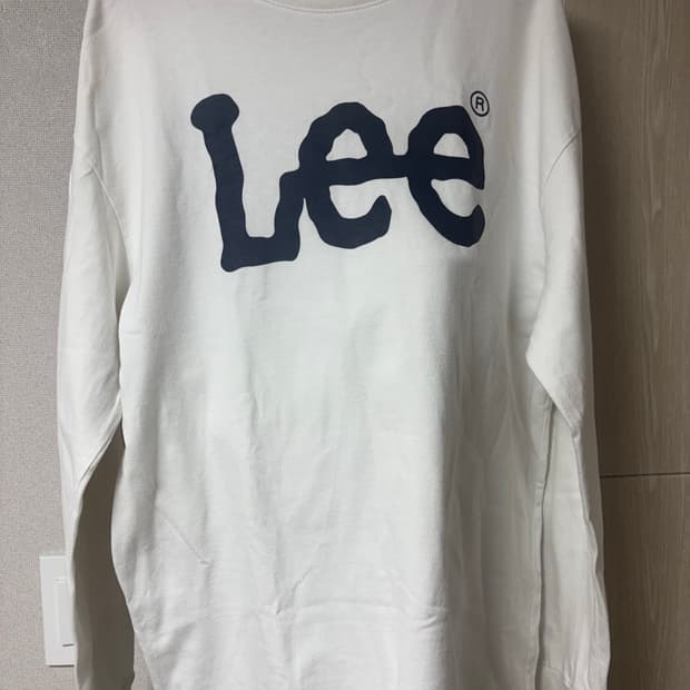 Lee 롱슬리브 화이트 