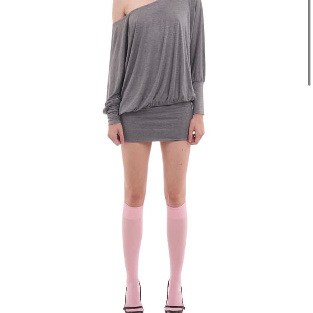 Niihai 니하이 찰리드레스 charli dress gray
