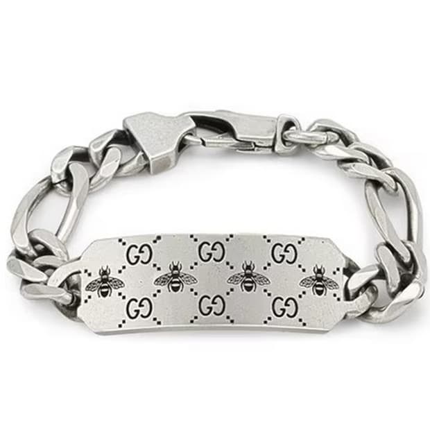 구찌 벌 인그레이빙 팔찌 17호