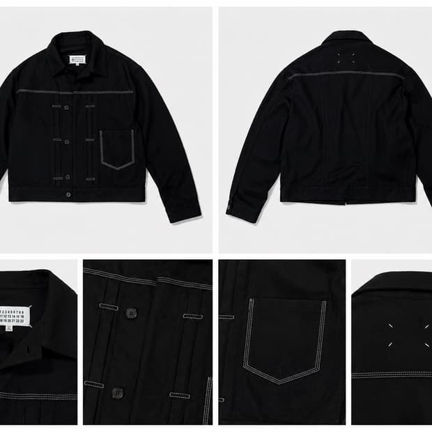 Maison Margiela 10 블랙 울 재킷/ IT50