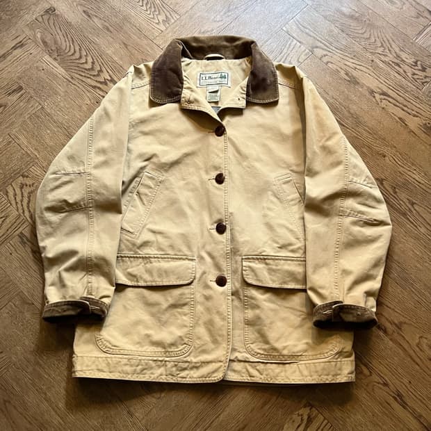 [L]엘엘빈 USA 코튼 라이닝 베이지 헌팅 자켓