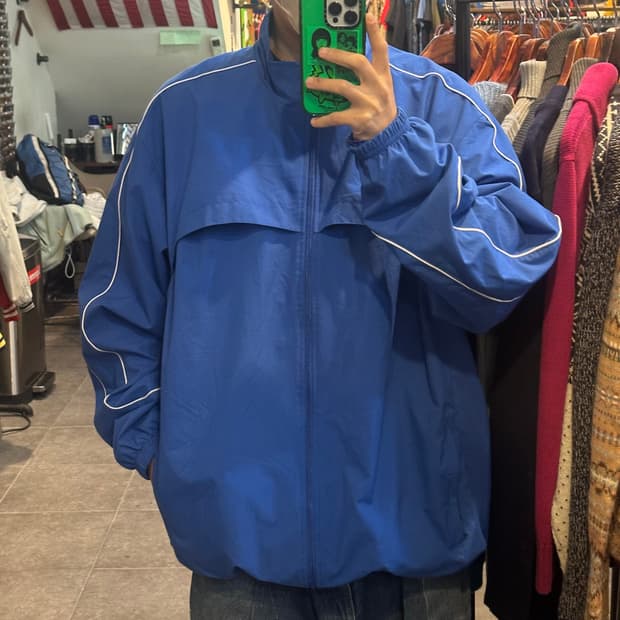 [NO.9] 빈티지 나이키 바람막이 블루