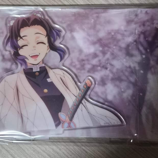 (미개봉)귀멸의 칼날 시노부 장면 그대로 아크릴 팝니다