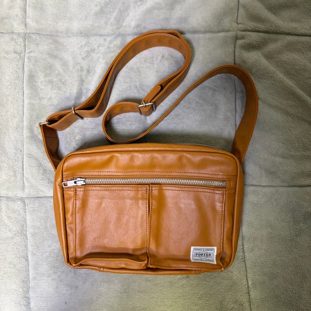 porter 요시다 포터 프리스타일 숄더백s 카멜