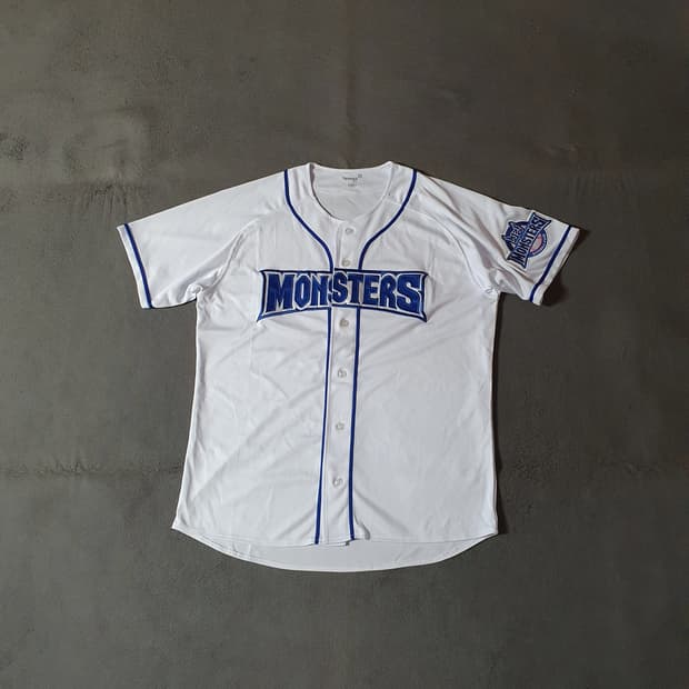 최강야구 몬스터즈 홈 유니폼 110 2XL 노마킹
