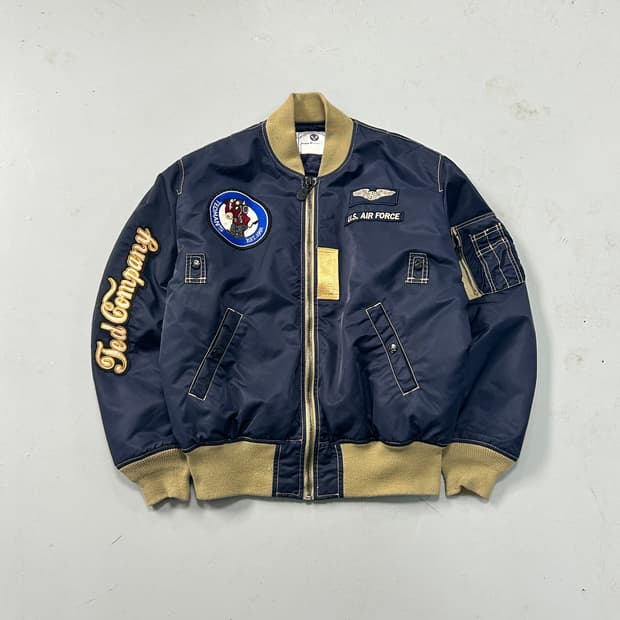 테드컴퍼니 데빌맨 MA-1 자켓 