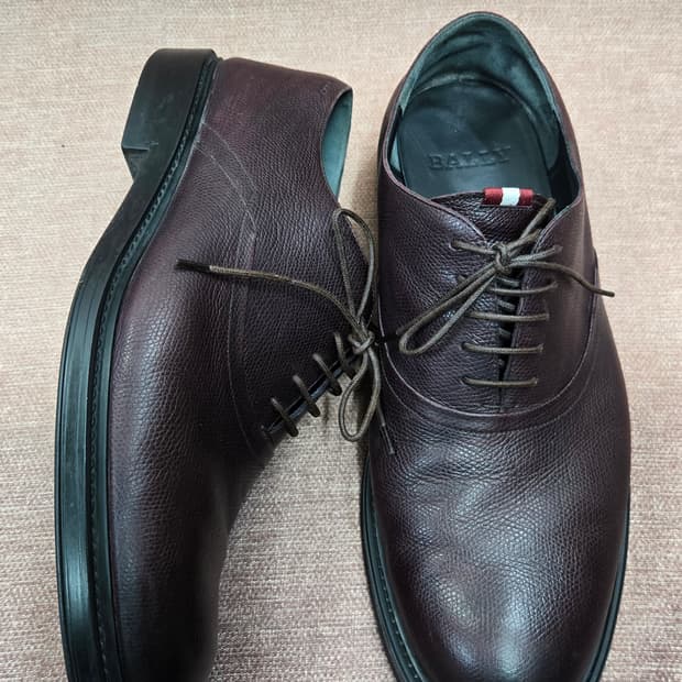 발리 275mm- 남성용 니옹 레더 슈즈 미드 브라운