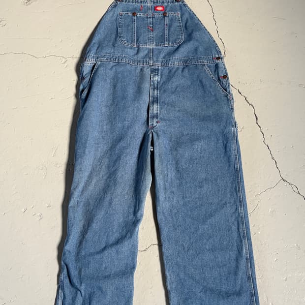디키즈(Dickies) 데님 오버롤 (멜빵 바지)