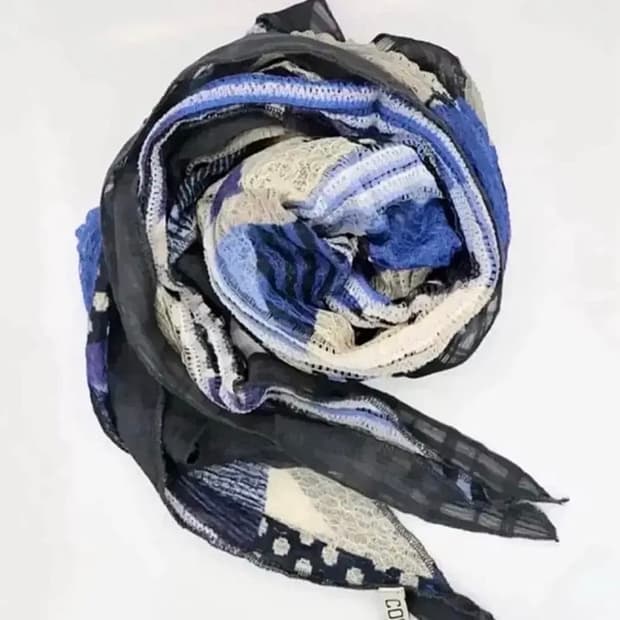 코이세이오 스카프 블루