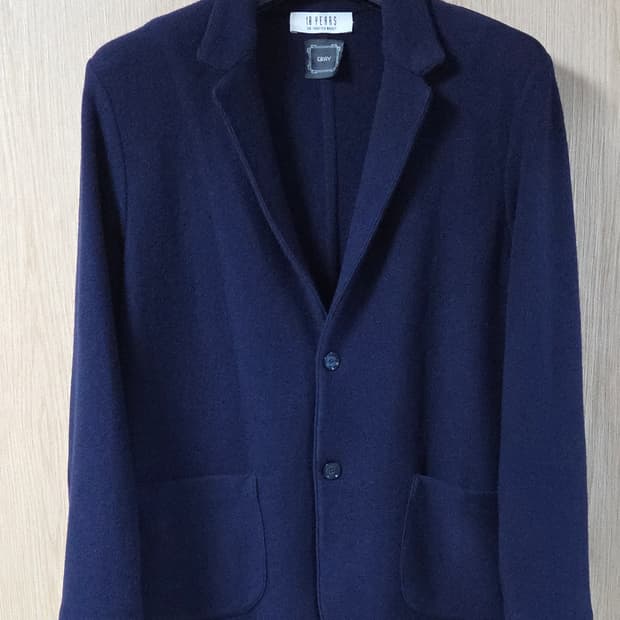 (착샷) 샌프란시스코마켓 니트 싱글 브레스티드 자켓 TBRM