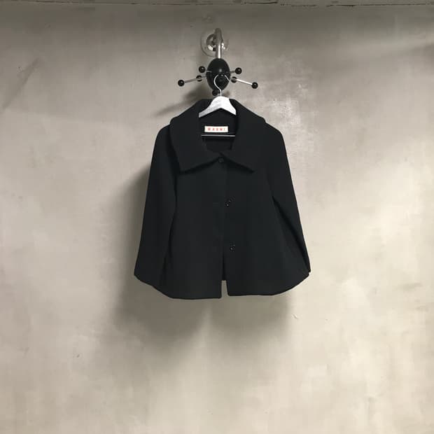 마르니 블랙 코트 40(W)