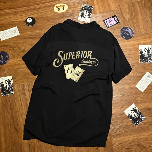 BEN DAVIS 벤데이비스 SUPERIOR 자수 레이온 셔츠