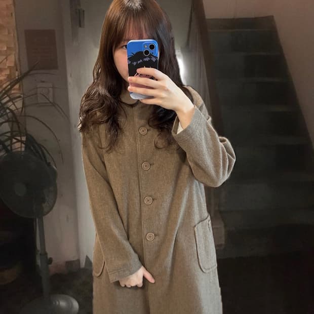 니코앤드 모리걸 롱 코트 