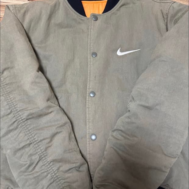 나이키 스투시 리버시블 자켓 s