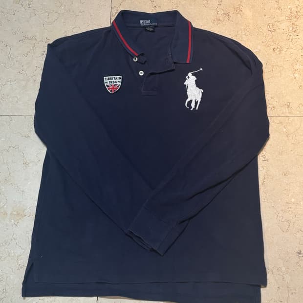 폴로 랄프로렌 빅포니 영국 국기 카라티🇬🇧