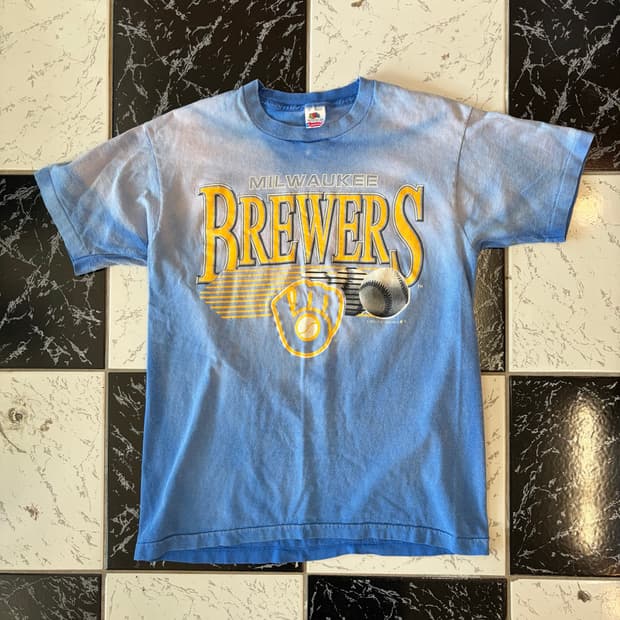 90s sunfade team t-shirt