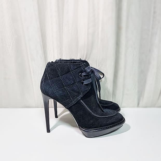 버버리프로섬 양퍼 앵글부츠 235