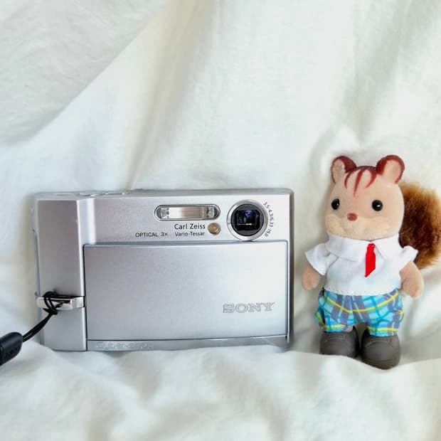 작례📸 Sony Cyber-shot T50 실버 컬러 판매합니다 ✨