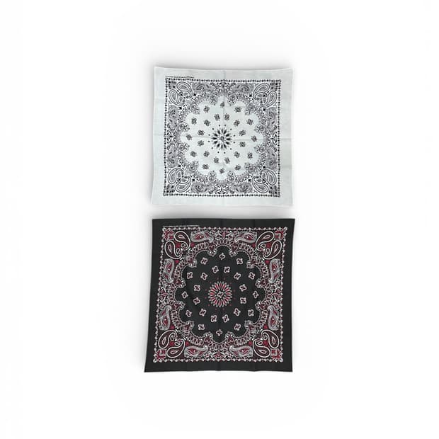 [새상품] 하바행크 페이즐리 반다나 2종