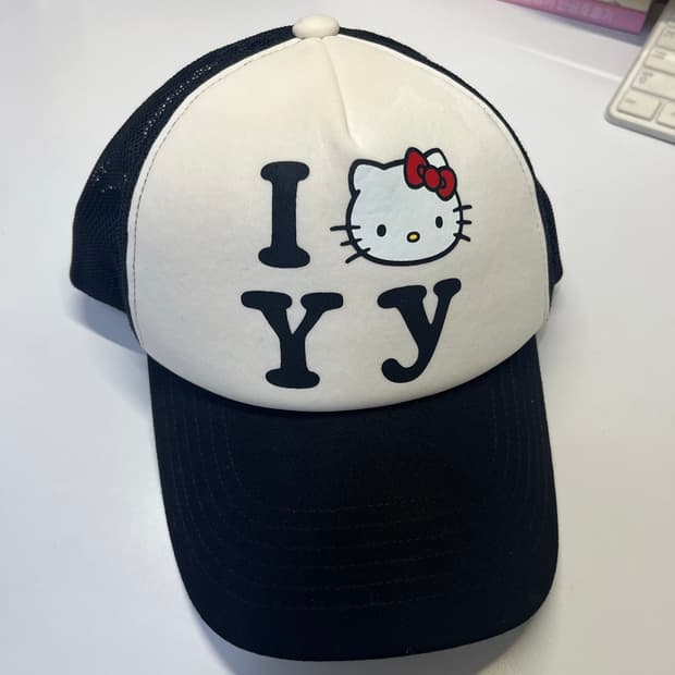open yy 키티 볼캡