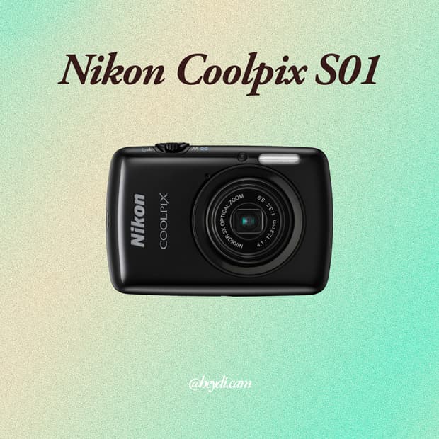 초미품 니콘 쿨픽스s01 블랙 (nikon coolpix s01)