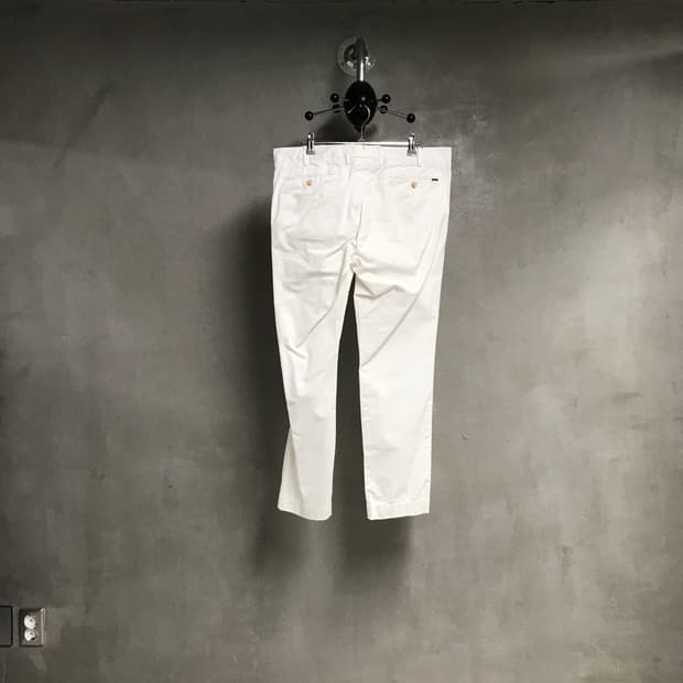 폴로 랄프로렌 화이트 치노 팬츠 34/34