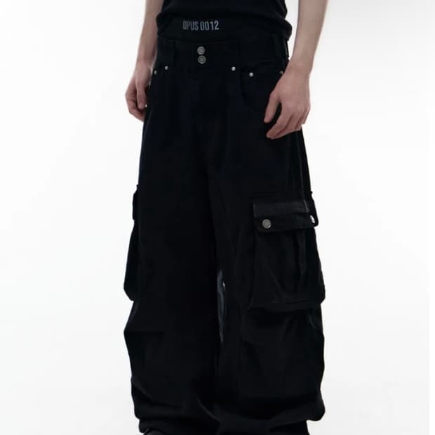 오퍼스 0012 Op. 08 BIND CURVED CARGO PANTS
