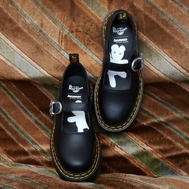 닥터마틴 헤븐바이 마크제이콥스 블랙 메리제인 로퍼