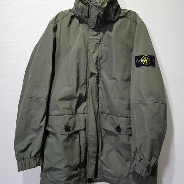 정품 스톤아일랜드 마이크로랩스 코트 자켓 95 / M