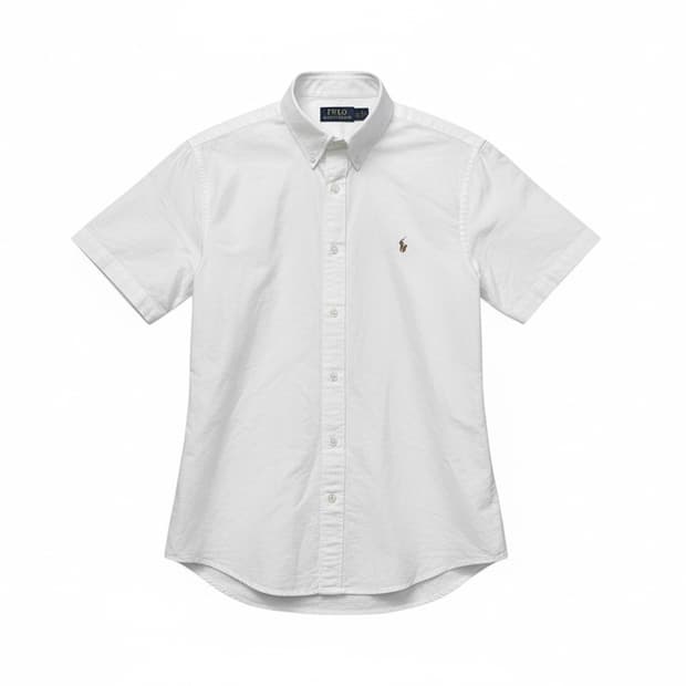 폴로 랄프로렌 옥스퍼드 코튼 반팔 셔츠 XL
