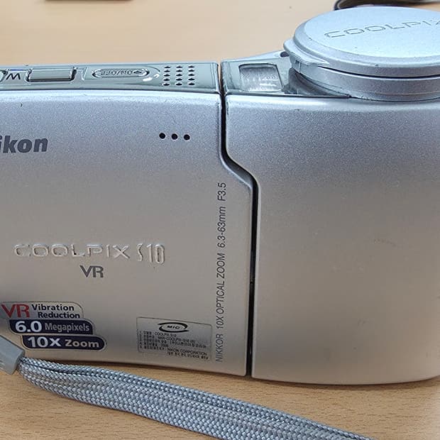 니콘 쿨픽스 S10 빈티지 디지털카메라