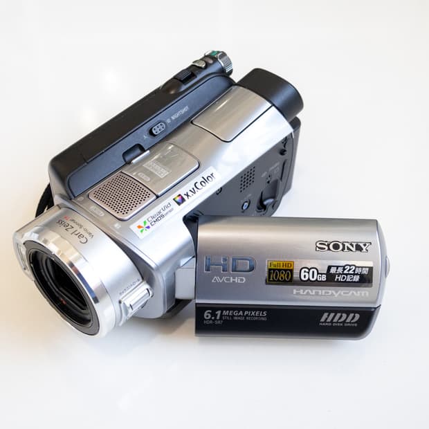 Sony HDR-SR7 / 빈티지 디지털 캠코더