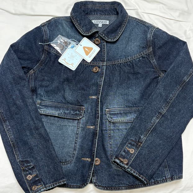 코이세이오 데님 자켓 1사이즈 (택 포함, 1회착)