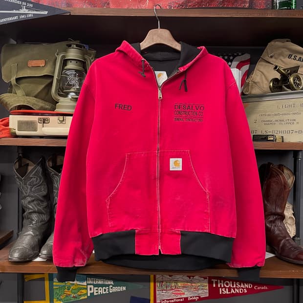 90s 칼하트 워시드 덕 액티브 자켓 빈티지 워크 자켓