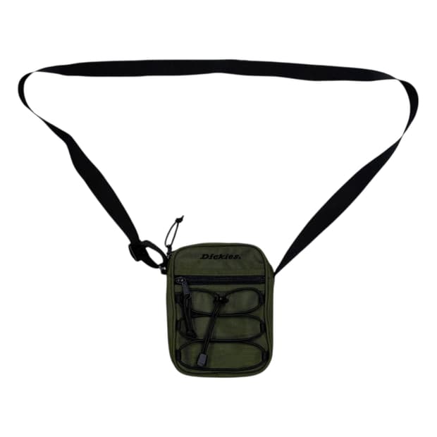 디키즈 빈티지 스트링 미니 크로스백 가방 카키 그린