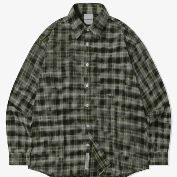 필루미네이트 체크셔츠