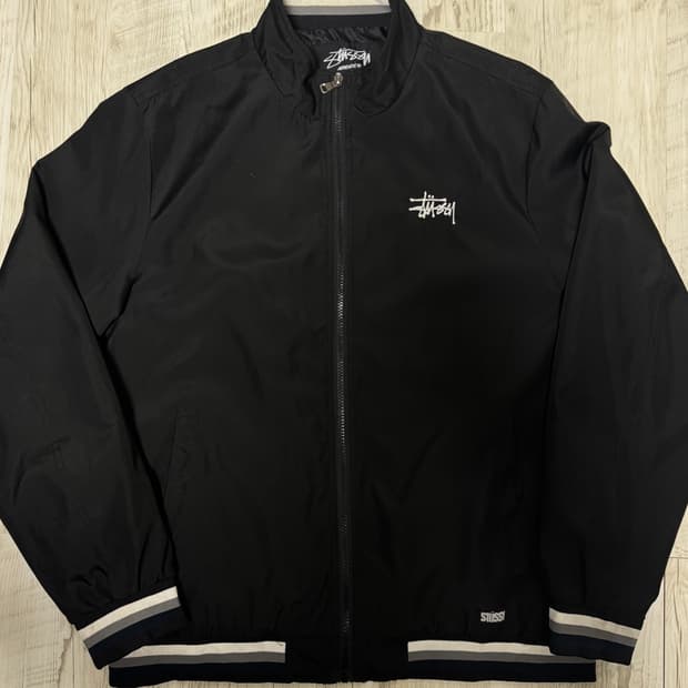 90s 스투시 GEAR 트랙 자켓 L사이즈 made in usa