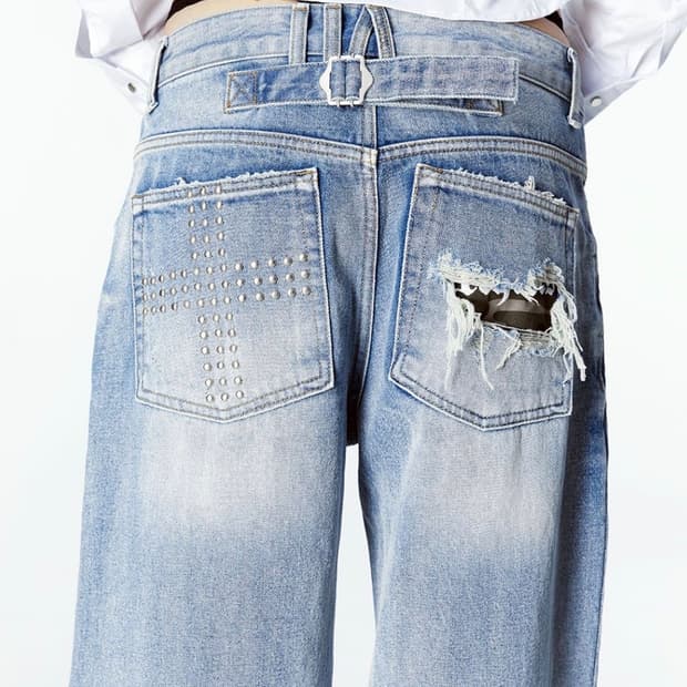 (교환) 2000아카이브 snyder wide denim 스너이더데님