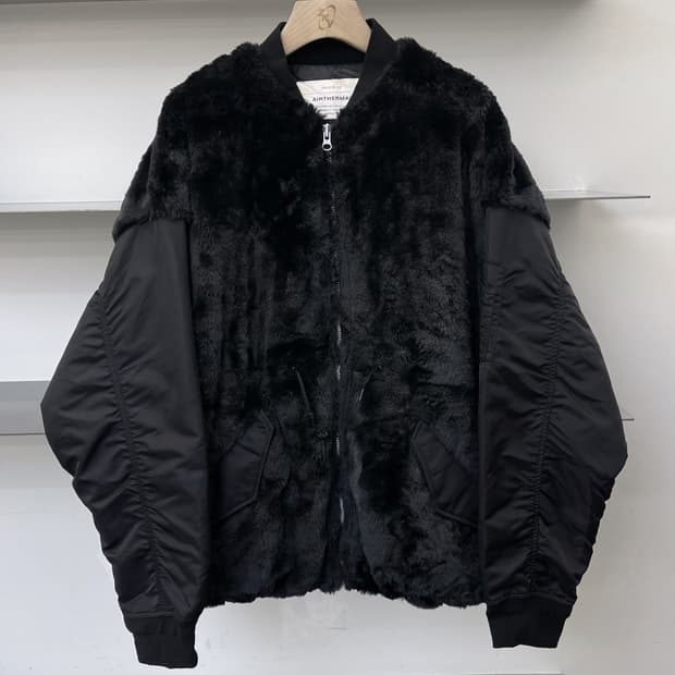 Rageblue 에어 써멀 포우 퍼 ma-1 자켓