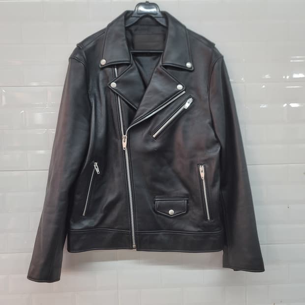 스페로네 양가죽 램스킨 라이더자켓