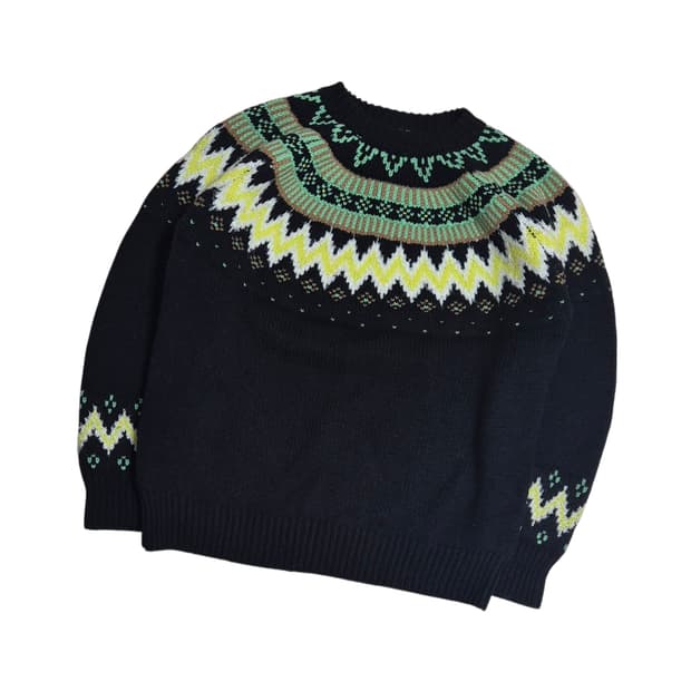 페어아일 아가일 니트