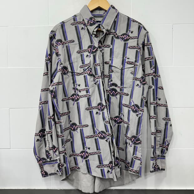 랭글러 패턴 셔츠