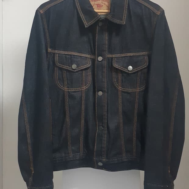 비디알 데님 트러커 자켓 m