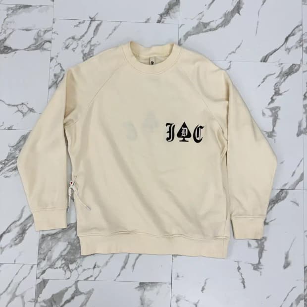 럭키슈에뜨 JDC 자수 맨투맨