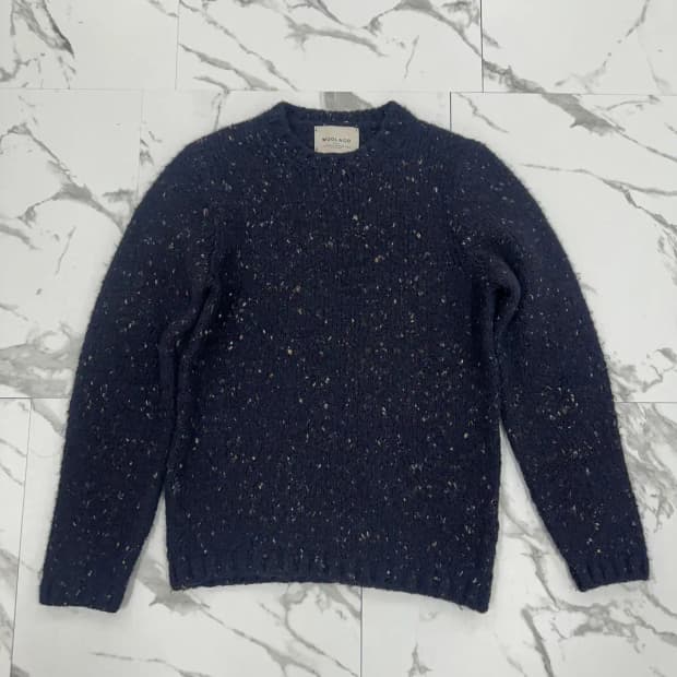 시리즈 울앤코 네이비 니트