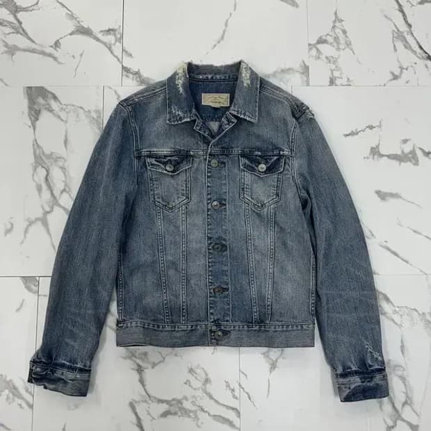 올세인츠 디스 디테일 데님 자켓