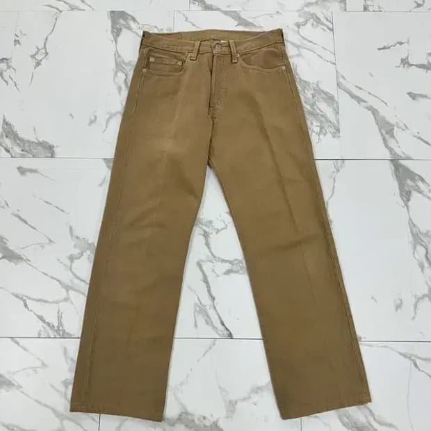 리바이스 501 베이지 팬츠