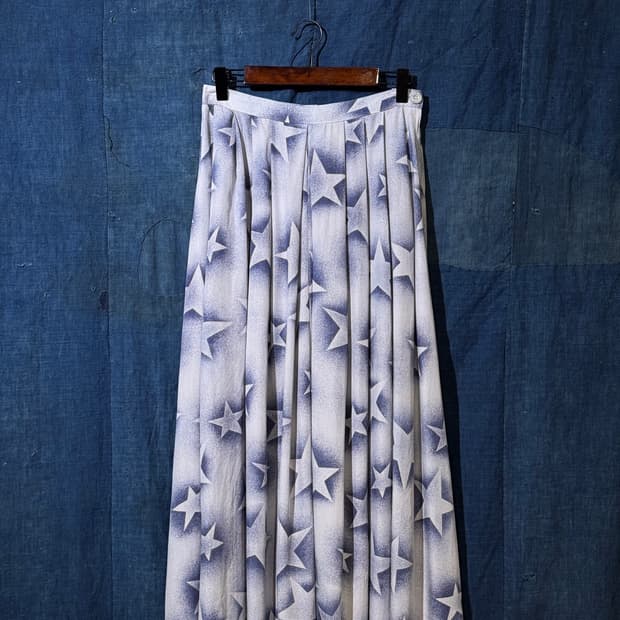 25-26inch ) EVEX Stardust Pleated Skirt